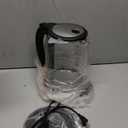 Cosori Electric Kettle, No Plastic Contact With Water, Wide Mouth For Easy Cleaning, Auto Shut Off, 1.7L Tea Kettle & Hot Water Boiler, Water Heater & Teapot, Borosilicate Glass, Black, 1500W (1.8 Quarts)