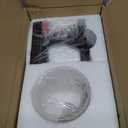 1 Light Modern Bathroom Light Fixtures Over Mirror, Bronze Finish Vanity Lights for Bathroom Wall Sconces with Milky White Glass Shades, E26 Socket (Bulbs Not Included)