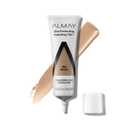 Almay Hydrating Liquid Foundation Tint, Lightweight with Light Coverage, Naturally Dewy Finish, Hypoallergenic, Dermatologist TestedFragrance Free, 120 Beige, 0.94 fl oz.