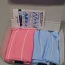 Doctor's Select 3 Pairs Plus Size Compression Socks Wide Calf - Up to 6XL | 20-30 mmHg Compression Socks for Women Wide Calf | Blue, Pink, Purple (Stripes) (4X-Large)