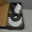 High Pressure Rain Shower Head with Handheld Spray Combo: Detachable Dual Shower Head with 10 Sprays Modes - Upgrade Knob Spray Mode Selector and Magnetic Guidance Docking System (Matte Black)