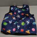 Janmercy Compression Vest for Kids Boys Soft Breathable Compression Vest Girls Cute Comfort for Back to School Children(Outer Space,Medium)