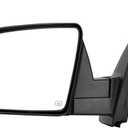 AUTOSAVER88 Door Mirror Compatible with 2007-2013 Tundra Left Driver Side Mirror with Power Heated Manual Folding