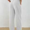 Trendy Queen Womens Sweatpants Baggy Athletic Joggers with Pockets Lounge Pants (Small, Grey)