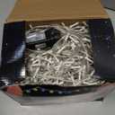 KNONEW 99FT 1216 LED Christmas Lights Outdoor Decorations 8 Modes White Curtain String Light with 228 Drops, Clear Wire LED String Light Indoor Decor for Wedding Party Holiday Christmas