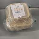 50-Piece Palm Leaf Plates Set | 25 x 10" & 25 x 7" Square Plates | Perfect for Parties, Weddings, and Everyday Use