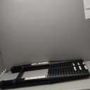 Telescopic Ladder, 20.34FT RIKADE Aluminum Telescoping Ladder with Stable Hook and Non-Slip Feet, Portable Extension Ladder for Household and Outdoor Working 330lb Capacity (Black)