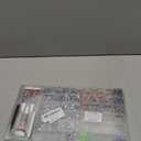 2 Boxes Rhinestones for Bedazzling Kits, Multicolor 3mm & Silver Clear 2/3/4/5/6mm Resin Flatback Gems for Diamond Art, Bedazzler Kit with 3Pcs 10ml B7000 Jewelry Glue for DIY Crafting Crafts Decor