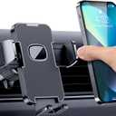 Car Vent Phone Mount for Car [Military-Grade Hook Clip] Phone Stand for Car [Thick Cases Friendly] Air Vent Clip Cell Phone Holder for Smartphone, iPhone, Automobile Cradles, Universal