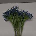 LYLYFAN Babys Breath Artificial Flowers,12 Pcs Gypsophila Real Touch Flowers for Wedding Party Home Garden Decoration Blue