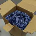 Kevin Textile Outdoor Waterproof 24x24 Inch Pillow Covers 2 Pack, Navy Blue
