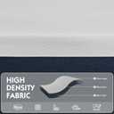 FMFUNCTEX 100% White Blackout Curtains for Living Room, White Weave Textured Curtains 96 Inches Long Thermal Insulated Curtain for Bedroom, Black Out Drapery Grommet Room Darkening 2 Panels