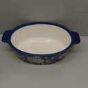 Ceramic Casserole Dish With Lid, Casserole Dishes for Oven, Baking Dish Lasagna Pans For Cooking, Oval Baking Pan, Dutch Oven, Perfect for Bread Baking and Serving, Housewarming, Thanksgiving - Blue