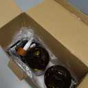 Cisily Kitchen Dish Soap Dispenser Set with 2 Pack 16.9oz Amber Glass Bottle and Sponge Holder, Dish Soap Dispensers with Adjustable Sponge Holder, Vintage Hand and Dish Soap Dispensers Set