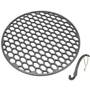 soldbbq 8835 Cast Iron Grill Grate for Weber 22" Kettle Grill Cooking Grate Replacement Part for 22 Inch Weber Performer, Recteq Bullseye and Premium Charcoal Grills