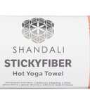 Shandali Hot Yoga Towel - Mat-Sized, Microfiber, Super Absorbent, Anti-Slip, Injury Free, 24" x 72" - Best Bikram Yoga Towel - Exercise, Fitness, Pilates Gear (Standard, Lotus Pink)