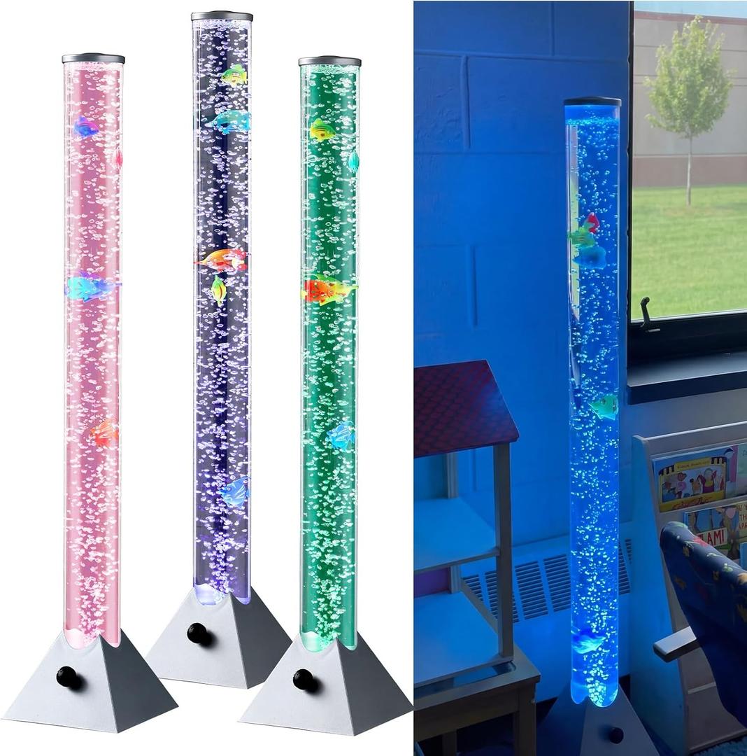 3 ft Sensory Bubble Tube Lamp, Sensory Light