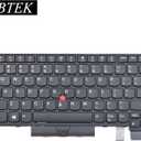 TLBTEK Laptop Keyboard Replacement Compatible with Lenovo IBM Thinkpad T470 T480 A475 A485 Series
