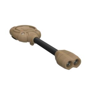 Princeton Tec Switch RGB Helmet Light, RGB Bulb, 10 Lumens, Tan, Switch-RGB-TN