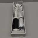 Infrared Bounce Brush, Heated Thermal Round Brush with Negative Ion Technology, 8 Heat Settings for Blowout Look with Hair Care Oil, Straightening & Curling, 1.65" Barrel for All Hair Types, White