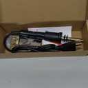 Honoson 19 Pieces Electric Hot Knife Cutter Tool, Multipurpose Hot Knife Stencil Cutter with Metal Stand, 14 Blades, 3 Chuck Sleeves for Cutting Carving (Black)