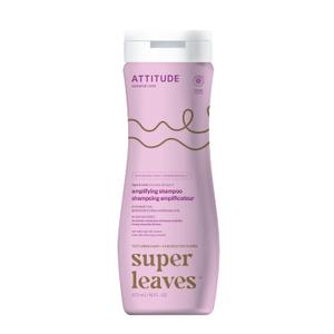 ATTITUDE Amplifying Shampoo for Curly Hair with Coconut Oil, EWG Verified, Vegan and Naturally Derived Ingredients, 2a, 2b, 2c Curl Type, Gives body to Curls, 16 Fl Oz