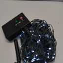 iBaycon 4ft  6ft Solar Net Mesh Lights, Solar Powered Christmas Net Light Outdoor Waterproof, 8 Modes Bush Netting Lights for Xmas Trees, Party, Garden, Wedding, Outdoor Decorations (White, 1PACK)