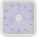 Timer for Kitchen, Time Management Study Classroom Timer, 60-Minute Visual Timer with Silent Operation Easy Install Easy to Use -A