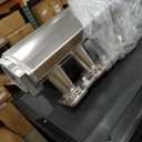 Intake Manifold for LS Cathedral Port Cylinder Heads Compatible with LS1 LS2 LS6 LSX HTRACING (Silver)