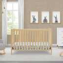 Delta Children Heartland 4-in-1 Convertible Crib, Natural