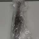 Hairui Pre Lit Tabletop Snow Dusted Tree with Timer 24LED 18IN Battery Operated for Christmas Valentine Party Decoration 2 Set