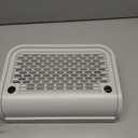 Litter Box Step, Cat Step/Ramp/Catcher with Filter Function, Easy to Clean, Ideal for Kitten & Elderly Cats (Light Grey)