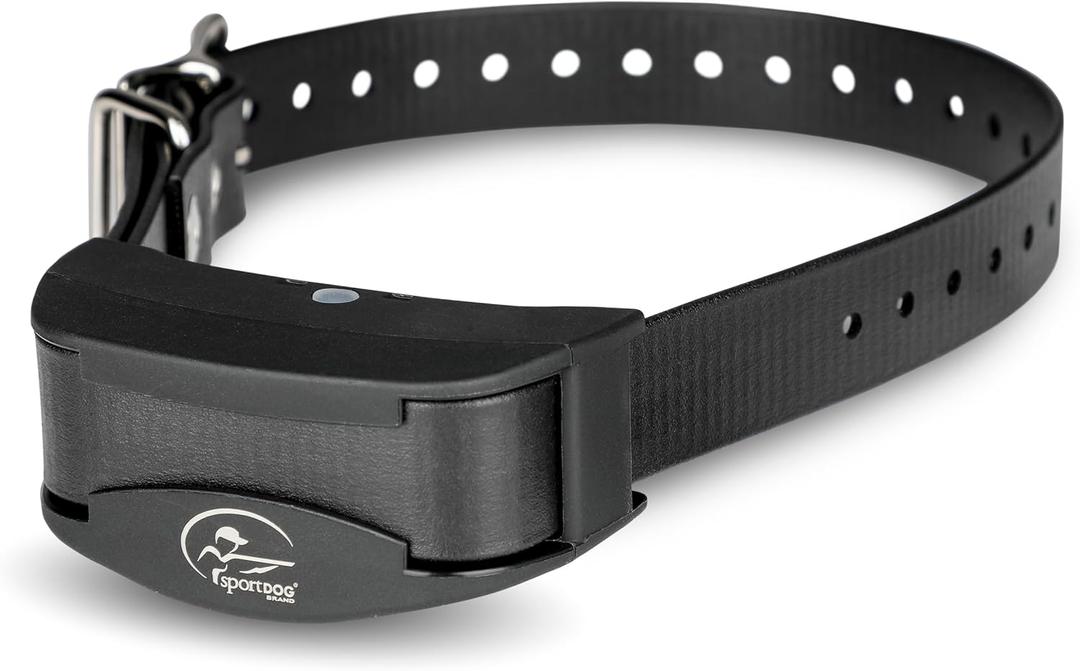 SportDOG Brand NoBark 10 Collar, Dog Bark Collars, Rechargeable, Programmable Bark Collar, Silent Partner Technology, Two Modes of Operation, Waterproof Collar (Black)