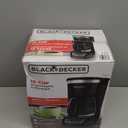 BLACK+DECKER 12-Cup Digital Coffee Maker, Programmable, Washable Basket Filter, Sneak-A-Cup, Auto Brew, Water Window, Keep Hot Plate, Black