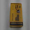 Rechargeable Electric Scissors, 4.2V Cardboard Cutter Electric with LED Light & Safety Lock, 3000mAh Battery & 2 SK5 Rotary Blades, Electric Box Cutter for Cardboard, Fabric, Leather, Plastic (Yellow)