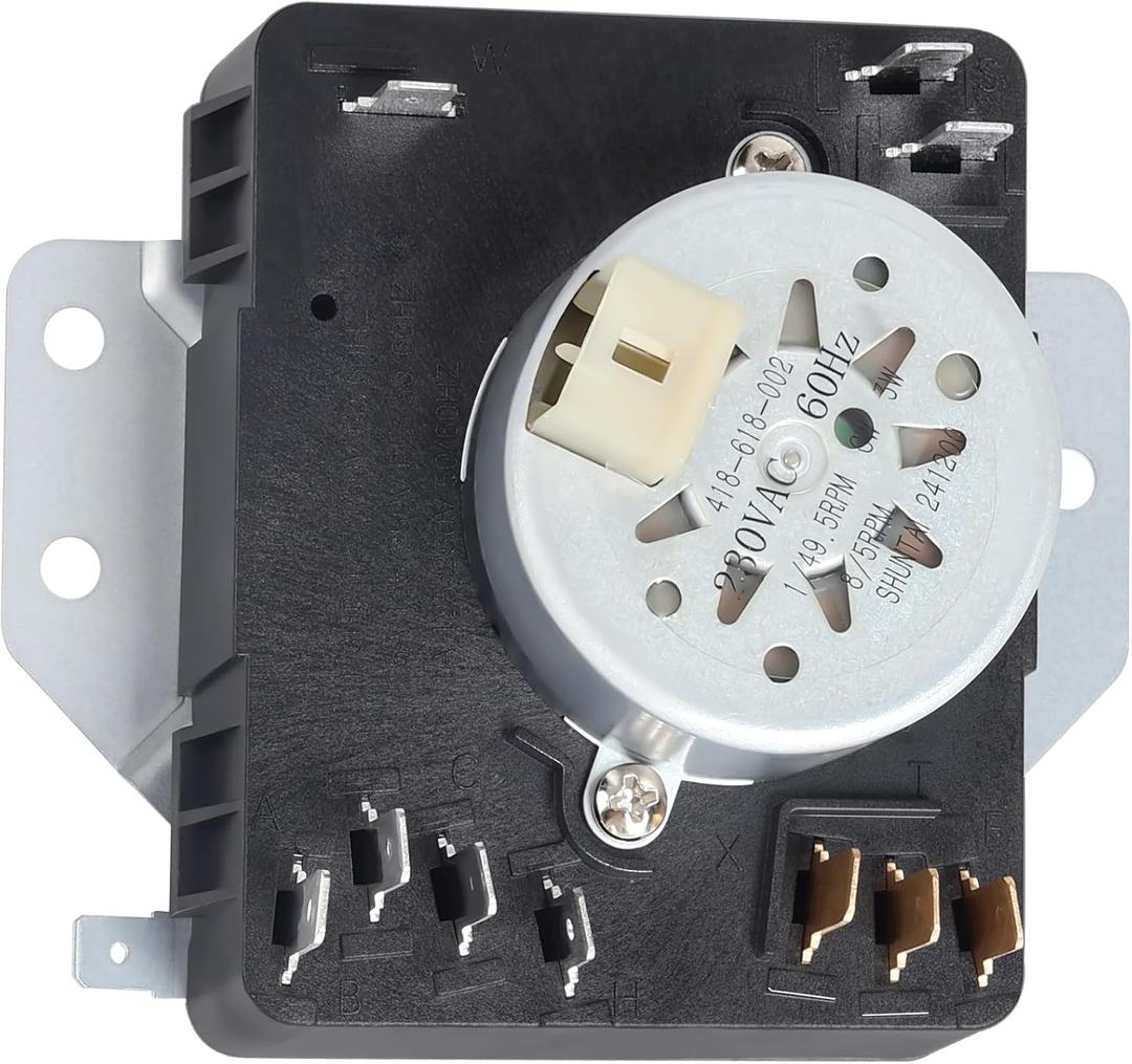 W10185982 Dryer Timer is Compatible with Whirlpool,Compatible with Maytag,Compatible with Kenmore,Compatible with Crosley,Replace AP6016541,PS11749831,WPW10185982,WPW10185982VP,230V,