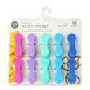 Bag Clips Set 10 Pcs + Magnetic Multi Clips 7 Pcs