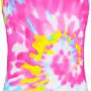 Snowheart Girls Swimsuit One-Piece Bathing Suits Multicolor Kids Sport Summer Beach Swimwear for 2-12 Years Old