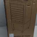 NOMEY 3-IN-1 Portable Air Conditioners 4 Modes & 3 Speeds, Waterless Alert System, 12H Timer, 1 Gal Detachable Water Tank, 4 Ice Packs, Remote, 70 Oscillation Windowless Evaporative Air Cooler