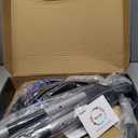 Ally Peaks Pull Up Bar for Doorway | Thickened Steel Max Limit 440 lbs Upper Body Fitness Workout Bar| Multi-Grip Strength for Doorway | Indoor Chin-Up Bar Fitness Trainer for Home Gym Portable (silver1)