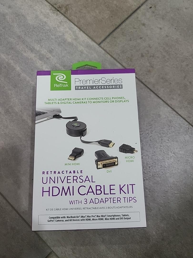 Retrak HDMI Cable Mini Micro DVI