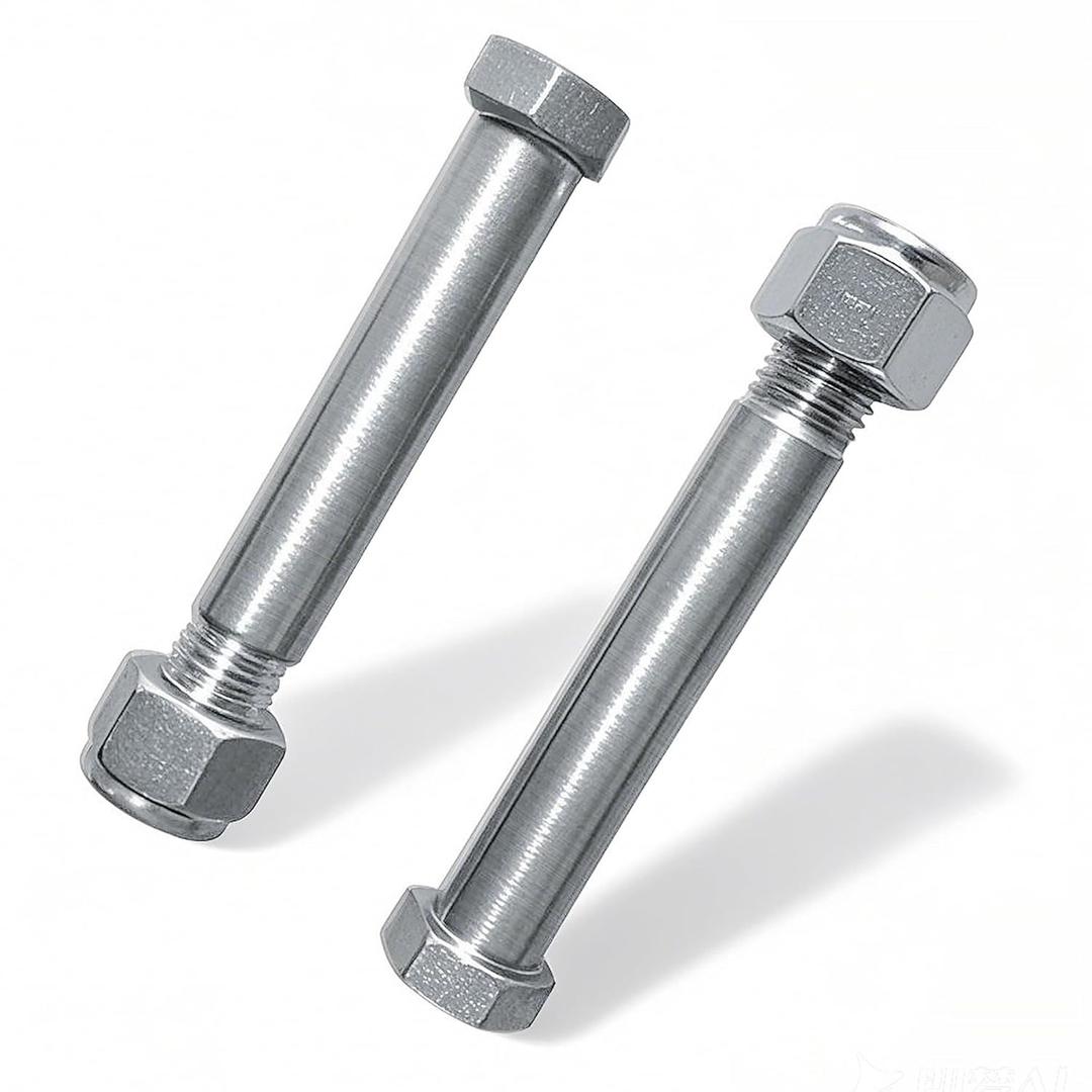 Mini Excavator Pins 0.98in/25mm High Strength Steel Plate Fit for Mini Excavator Attachment Connection