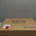 3D Textured Framed Abstract Wall Art, 3 Piece Modern Paintings Artwork for Walls, Black White Brown Geometric Sandstone Texture Pictures for Living Room Dining Room Bedroom Office Wall Decor 16x24 In