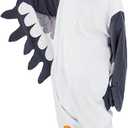 Adult Bird Onesie Pajamas Bird Cosplay Halloween Costume Homewear Pajamas for Women and Men, Size XL