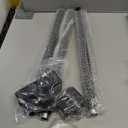 DXOPHIEX Dual Reptile Lamp Stand Reptile Light Stand with Two Flexible Brackets, Height Adjustable (15.7 inch to 74.3 inch) for Hanging Heat Lamp Holder and Light Fixture