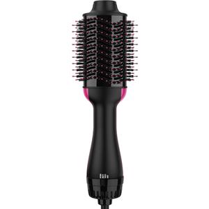 Hair Dryer Brush Blow Dryer Brush in One, Upgraded 4 in 1 Hair Dryer and Styler Volumizer with Negative Ion Antifrizz Ceramic Titanium Barrel Hot Air Hair Straightener Brush