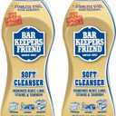 Bar Keepers Friend Bar Keepers Friend Soft Cleaner Premixed Formula, Citrus, 26 Ounce (Pack of 2)