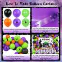 Halloween Baby Shower Party Decoration, A Baby Is Brewing Party Supplies with Backdrop Tablecloth Balloons Halloween Gender Reveal Party Decor Supplies