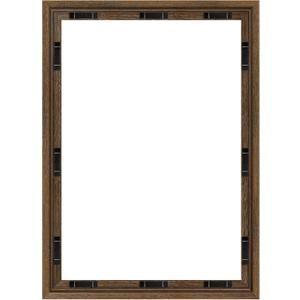 Abtgt 18x24 Brown Canvas Floating Frame with 0.9" Deep, 12 Velcro Strips, 4 Sawtooth Hooks, Vertical/Horizontal Wall Art for Canvas Paintings, Prints, Oil Paintings, Diamond Decor, 1 Pack