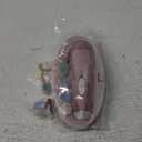 Fansidi Baby Nail Trimmer Electric  Limited Blush Petal Pink, Gentle Baby Nail File Electric| 10 Grinding Heads + 8 Replacement Pads| Quiet LED |Baby Nail Clippers for Newborn Infant Toddler